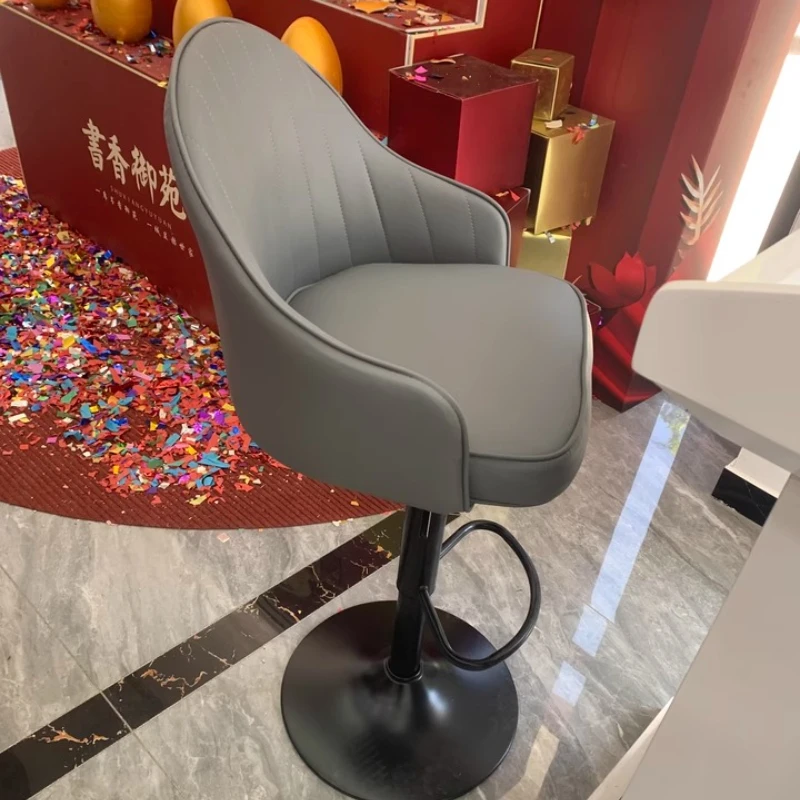 Home Bar Seating - ‌ Скандинавский барный стул премиум-класса, поворотный,