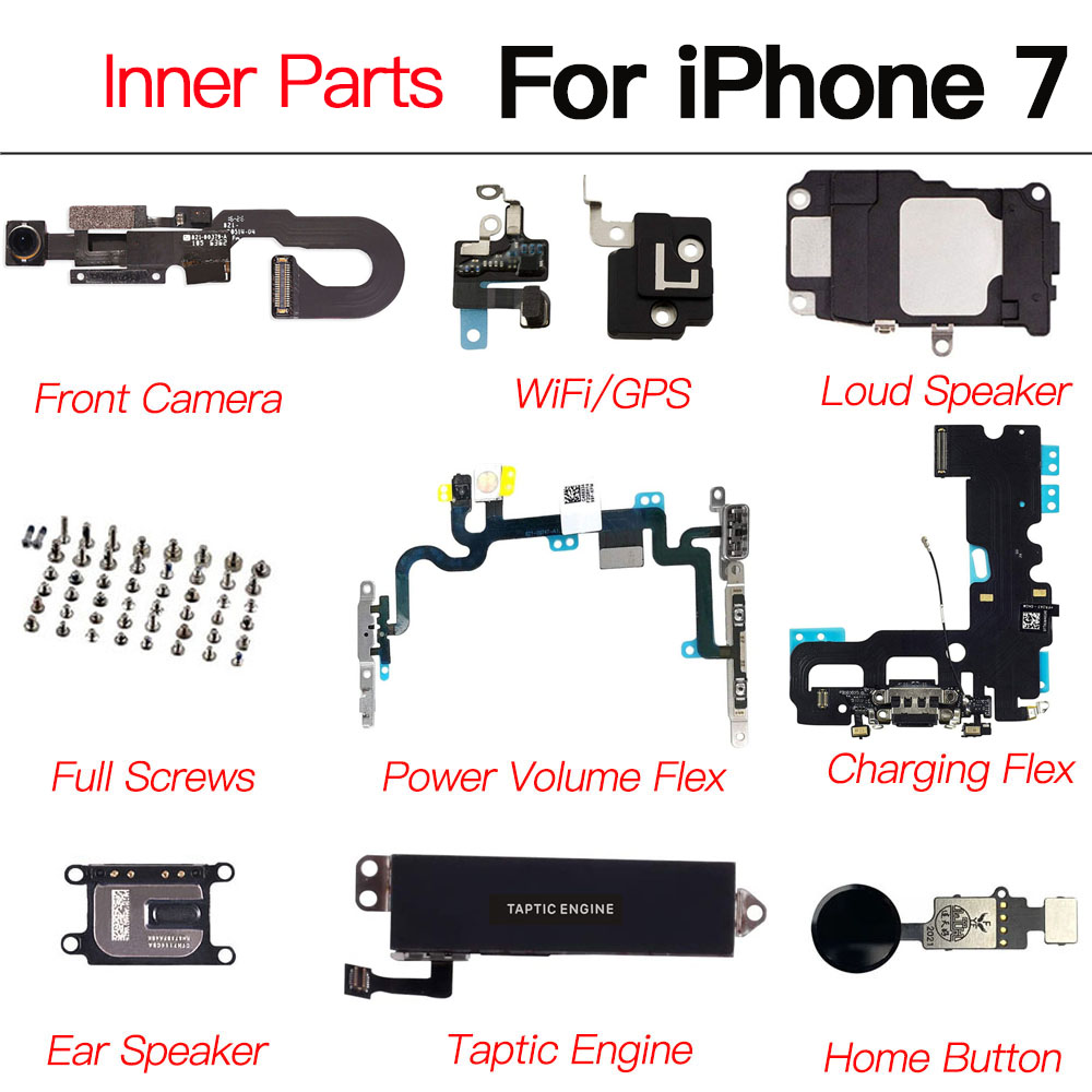 Home Bar Iphone - Запасные части для iPhone 7: передняя