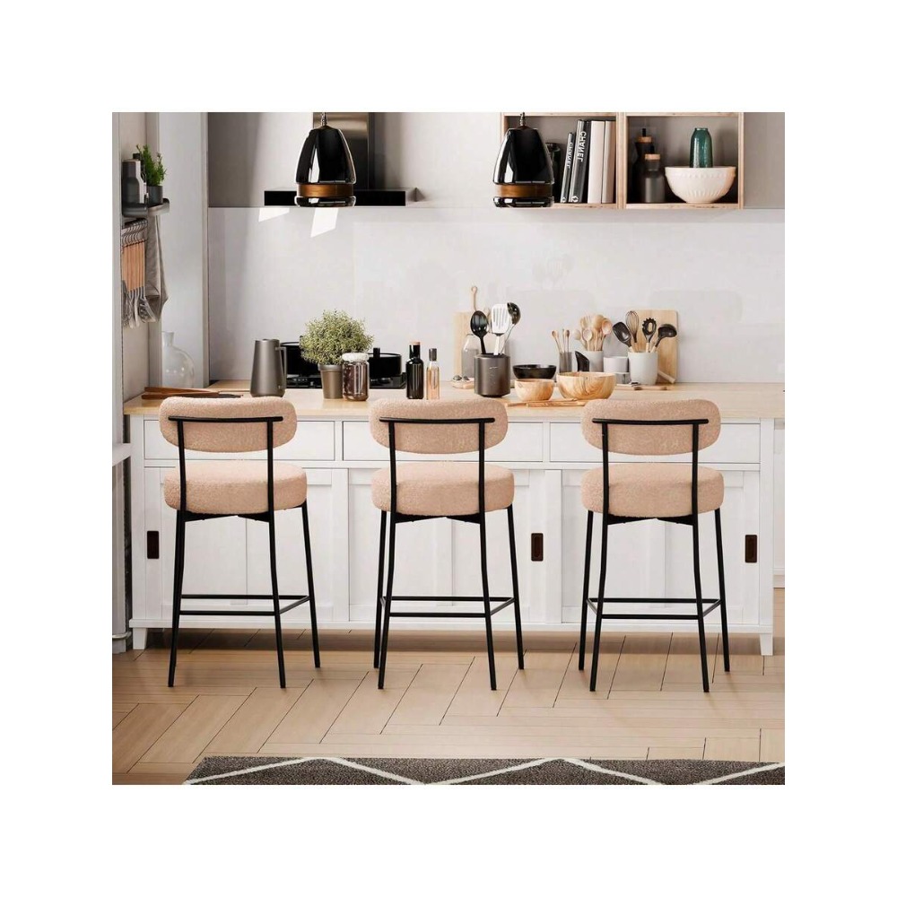 Бежевые барные стулья, комплек – обзор и цена Home Bar Set