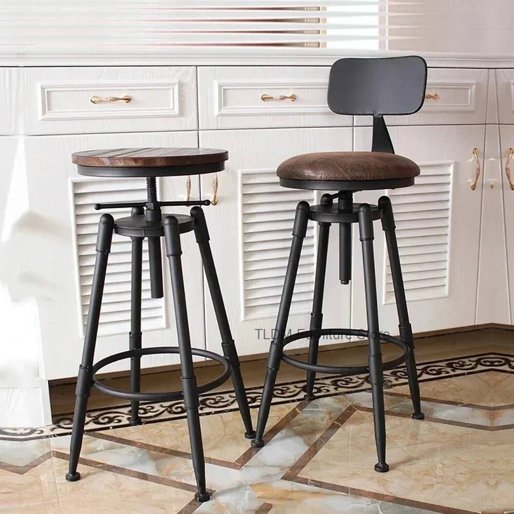 Ретро-барный стул из железа, в – обзор и цена Home Bar Seating